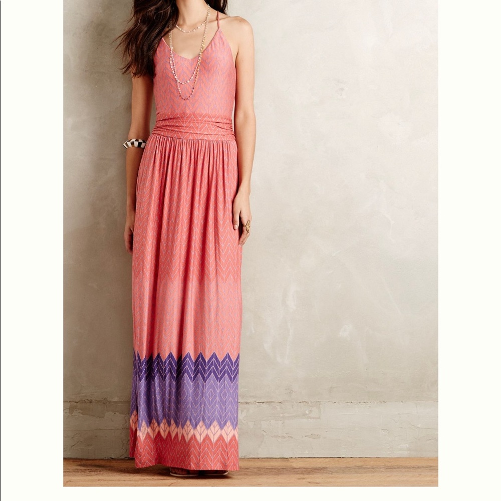 Anthropologie Sunfall Maxi